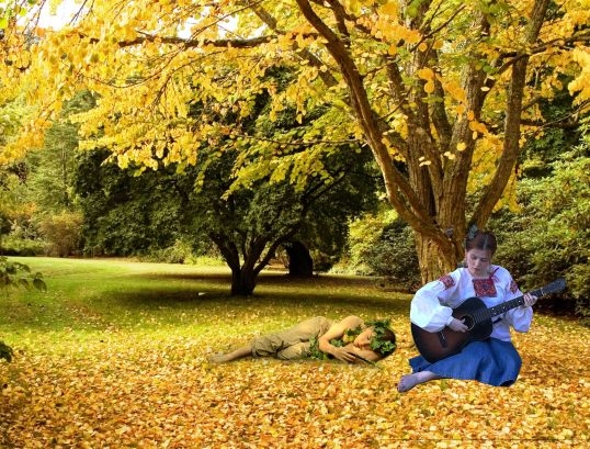 Creation of Piper and guitarist: Step 2